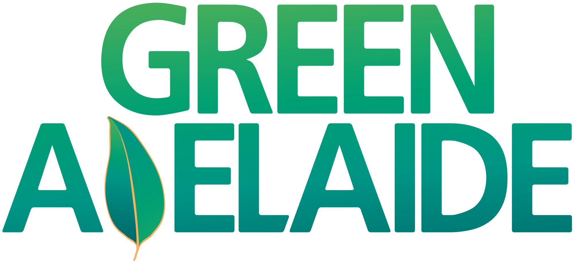 Preferred logo! Green Adelaide stacked Logo colour-RGB